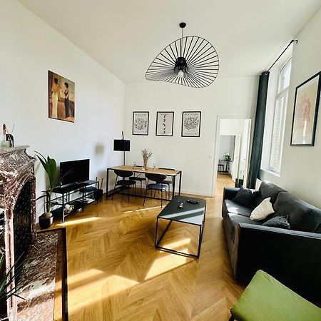 Spacieux Appt Haussmannien Parking Prive Amiens Exterior foto