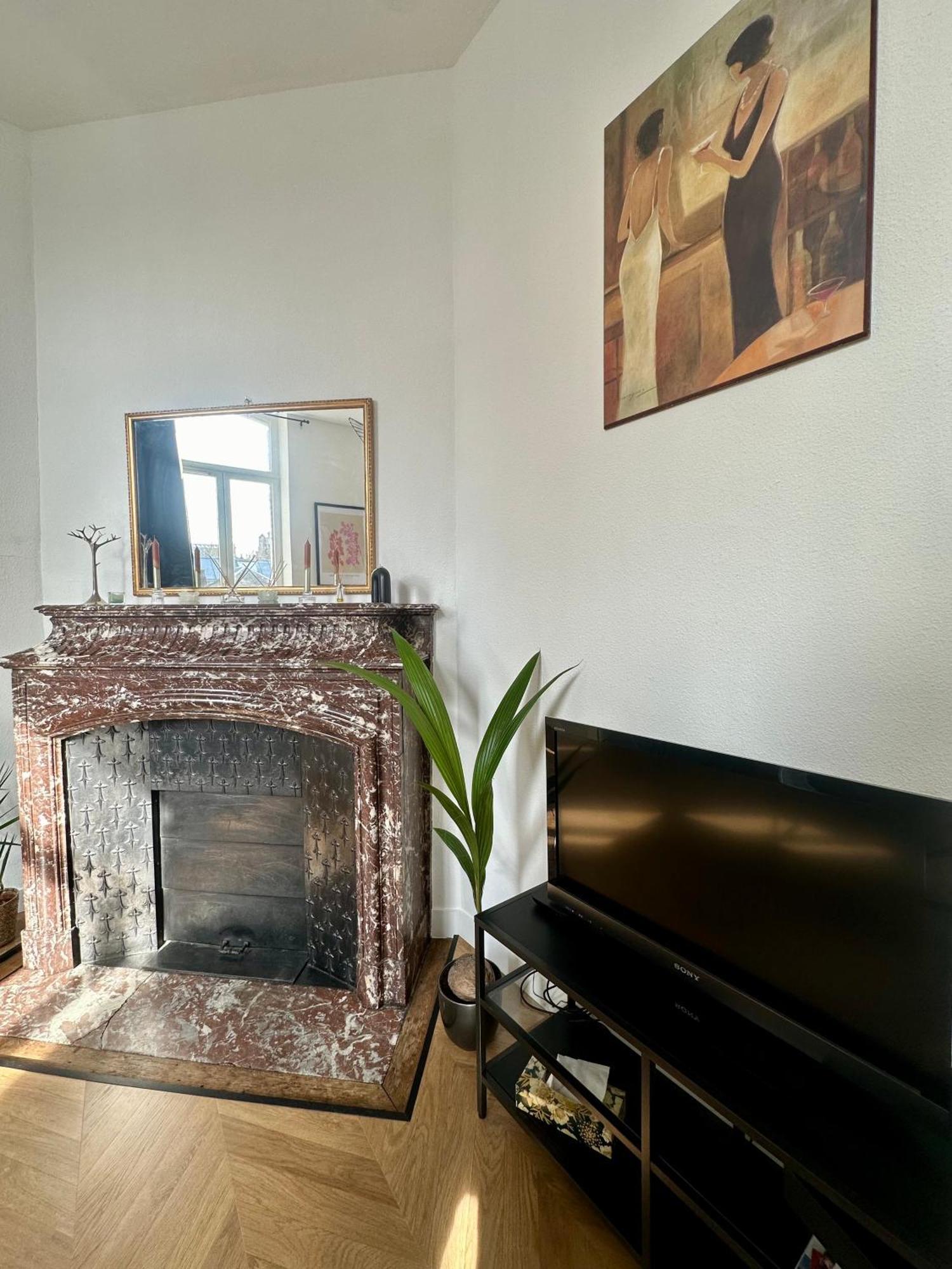 Spacieux Appt Haussmannien Parking Prive Amiens Exterior foto